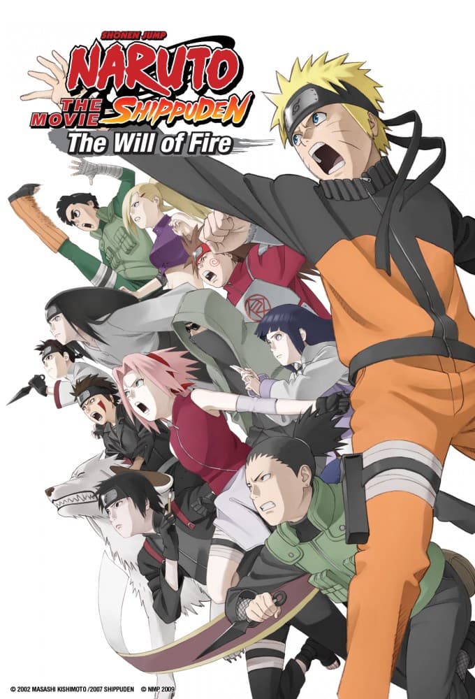 Naruto Shippuden the Movie: The Will of Fire poster