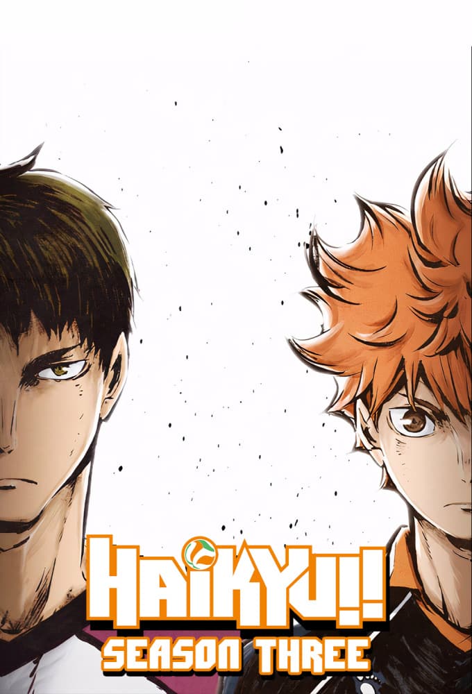 Haikyu!! Karasuno High School vs Shiratorizawa Academy poster