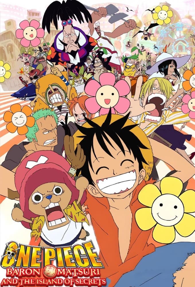 One Piece: Baron Omatsuri and the Secret Island poster