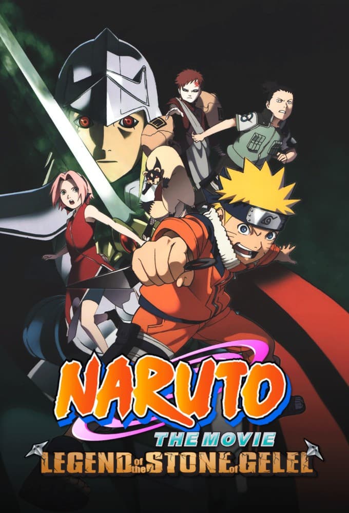 Naruto the Movie 2: Legend of the Stone of Gelel poster