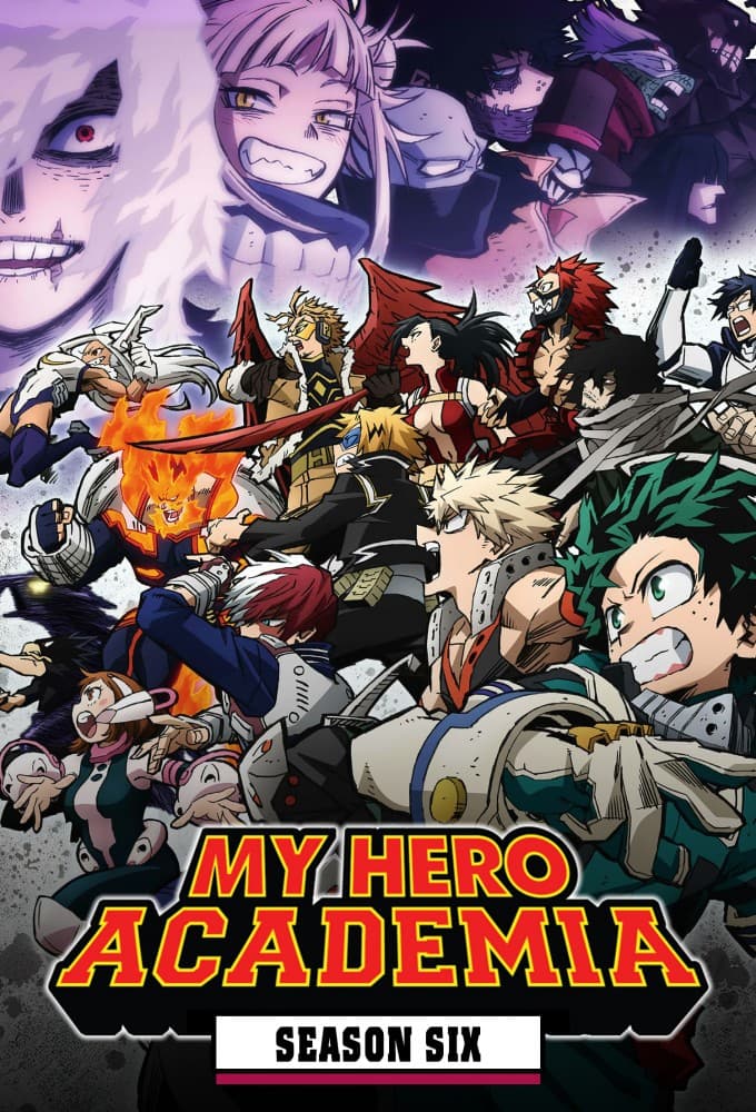 My Hero Academia Season 6 poster