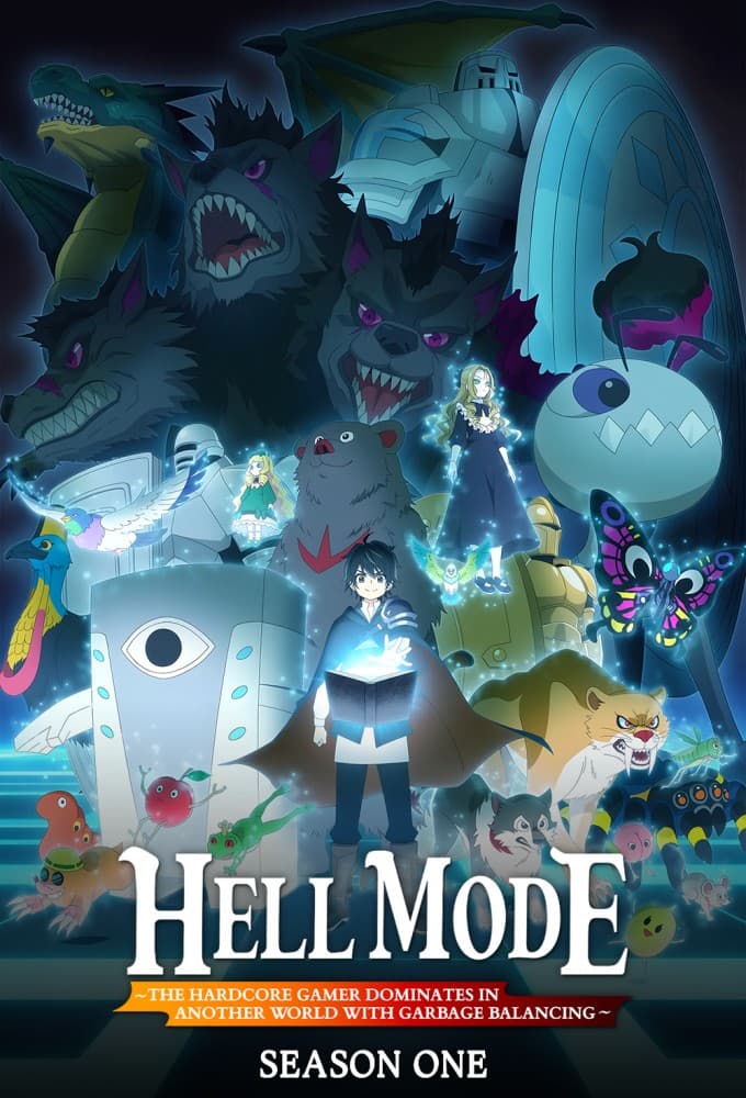 Hell Mode: The Hardcore Gamer Dominates in Another World with Garbage Balancing poster