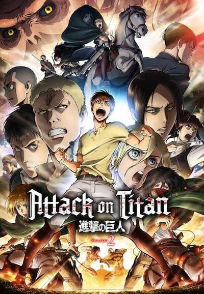 Attack on Titan Season 2 poster