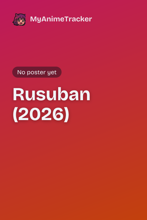 Rusuban (2026)